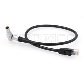 SZRMCC Câble Ethernet à Angle Droit 10 Broches vers RJ45 pour caméra Arri Alexa Mini XT SXT