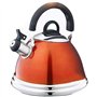 Thé Kettle Stoveetop sifflement en acier inoxydable bouilloire chauffage automatique chauffant rapidement avec une poignée anti-