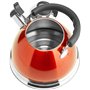 Thé Kettle Stoveetop sifflement en acier inoxydable bouilloire chauffage automatique chauffant rapidement avec une poignée anti-