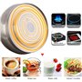Tahe Bettle Stoveetop Whistling Stove Top Top Whistling Kettle en acier inoxydable avec poignée isolée Bouton pratique pour la c