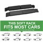 2 Pièces Barre de Toit pour VW T-Roc Crossover R-Line Cabriolet, Montage Rapide Porte Bagage Voiture Galerie de Toit Charger Tra