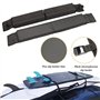 2 Pièces Barre de Toit pour VW T-Roc Crossover R-Line Cabriolet, Montage Rapide Porte Bagage Voiture Galerie de Toit Charger Tra