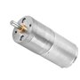 réduction variable Moteurs à couple haute, 25GA-370, 6V de moteurs de couple haute engrenage de WORM, Moteur CC à aimant permane