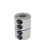 Axe Serré Accouplement rigide D45L60, 1 pièce, accouplement d'arbre 11mm 12mm 14mm 15mm 16mm 18mm 20mm, accouplement de servomot