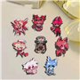 Figurine Angel Dust Alastor Vaggie Hust Broches 8 Pièces