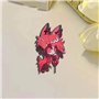 Badge Hazbins Alastor Hotel, Figurine Angel Dust Alastor Vaggie Hust Broches 8 Pièces, Cartoon Acrylique Pins Set, Angel Cosplay