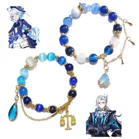 JUSONGKWCP 2 Pcs Gen Shin Neuvillette Furina Bracelet