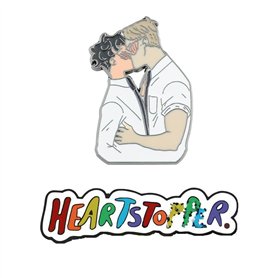 2 Pcs Heartstoppers Badge