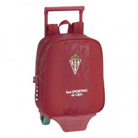 Cartable à roulettes 805 Real Sporting de Gijón Rouge 35,99 €