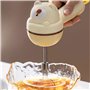 LICONG-2020 Batteur à œufs Fouet électrique Maison Mini mélangeur de crème à Main Fouet Outils de Cuisson de gâteaux Mousseur à 