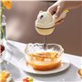 LICONG-2020 Batteur à œufs Fouet électrique Maison Mini mélangeur de crème à Main Fouet Outils de Cuisson de gâteaux Mousseur à 
