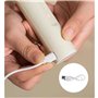 LICONG-2020 Batteur à œufs Fouet électrique Domestique, Petit Fouet à crème Rechargeable en Acier Inoxydable, Batteur à œufs por