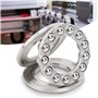 5 Pièces Butée à Billes 51104 Plan Axial Roulement à Billes Haute Précision Accessoire Matériel Industriel Pratique