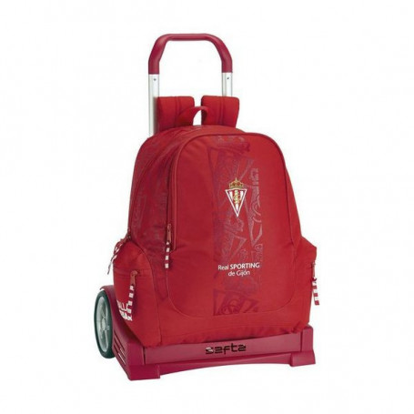 Cartable à roulettes Evolution Real Sporting de Gijón Rouge 58,99 €