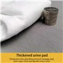 PFHKTO sous-vêtements d'incontinence for Hommes, Slips urinaires réutilisables, Anti-fuites, Confortables avec Coussinet Absorba