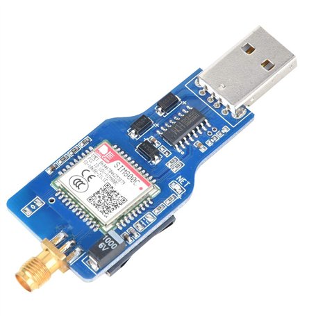 Module de Transmission USB vers GSM/GPRS GPRS SIM800C 850/900/1800/1900MHz USB vers GSM pour l'envoi Performances Stables