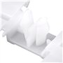 50 pièces en plastique blanc porte de voiture moulure de garniture Clips attaches attaches pour 3 série E36 E46 Auto accessoires