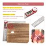 Numérique Angle Finder Double échelle 360 Degrés rapporteur d'angle numérique 200mm Règle Rapporteur d'Angle Numérique avec LCD 
