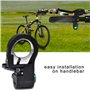 Pwshymi Interrupteur de Guidon de vélo électrique Accessoire de Bouton de commutation de klaxon en Plastique de vélo pour Scoote