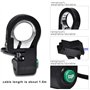 Pwshymi Interrupteur de Guidon de vélo électrique Accessoire de Bouton de commutation de klaxon en Plastique de vélo pour Scoote