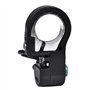 Pwshymi Interrupteur de Guidon de vélo électrique Accessoire de Bouton de commutation de klaxon en Plastique de vélo pour Scoote