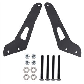 Support de Barre Lumineuse à LED Support de latéral Accessoires en Acier adaptés pour Maverick X3 DS RS UTV 2017-2019 Support de