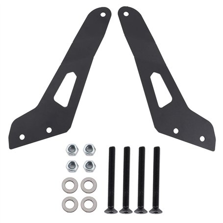Support de Barre Lumineuse à LED Support de latéral Accessoires en Acier adaptés pour Maverick X3 DS RS UTV 2017-2019 Support de
