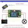 Modules de commutation de puissance DC,Contrôleur d'alimentation,12V 24V 36V 48V 10A Contrôleur de Source d'Alimentation de Batt