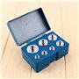Kit de poids d'étalonnage de 500 grammes, 5 pièces / 6 pièces / 7 pièces/ensemble Kit de poids d'étalonnage bijoux 105g 205g 500