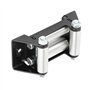 Rouleau de câble de treuil guide-câble universel robuste côte à côte guide-câble 125mm / 5in trou Diatance adapté à la plupart d