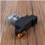 Relais de Puissance de Bobine avec Socle de Prise AC 220V 10A DPDT LY2NJ HH62P HHC68A-2Z, pour télécommande, Communication, syst
