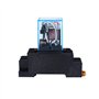 Relais de Puissance de Bobine avec Socle de Prise AC 220V 10A DPDT LY2NJ HH62P HHC68A-2Z, pour télécommande, Communication, syst