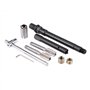 Fydun 25 pièces Kit de réparation de Filetage de Bougie d'allumage, M14 * 1,25 Acier à Haute Vitesse Réparation des Outils de Fi