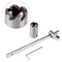 Fydun 25 pièces Kit de réparation de Filetage de Bougie d'allumage, M14 * 1,25 Acier à Haute Vitesse Réparation des Outils de Fi