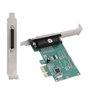 Adaptateur PCI parallèle, PC-Express1.0a Port parallèle Standard Imprimante DB25 LPT vers convertisseur PCI-E pour 98SE / ME / 2