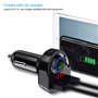 Transmetteur FM Bluetooth pour Voiture G32 12-24V Adaptateur de Voiture Bluetooth Lecteur MP3 FM Carte mémoire Mains Libres A2DP