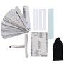 Ensemble d'outils de Guitare Eujgoov règle d'action de chaîne Accessoires de Guitare, y Compris la jauge de Rayon de Ponceuse po