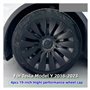 Compatible for Tesla modèle Y 2018-2023 enjoliveur de Roue Automobile enjoliveur Complet A