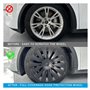 OmPton 4 pièces 19 Pouces enjoliveur, Compatible for Tesla modèle Y 2018-2023 enjoliveur de Roue Automobile enjoliveur Complet A