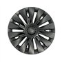 OmPton 4 pièces 19 Pouces enjoliveur, Compatible for Tesla modèle Y 2018-2023 enjoliveur de Roue Automobile enjoliveur Complet A