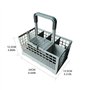 Lave-vaisselle panier de lave-vaisselle universel panier de remplacement boîte de rangement accessoire lave-vaisselle de cuisine