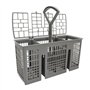 Panier à Couverts Universel Lave-Vaisselle Panier à Vaisselle Organisateur de Rangement de Cuisine Accessoires de Lave-Vaisselle