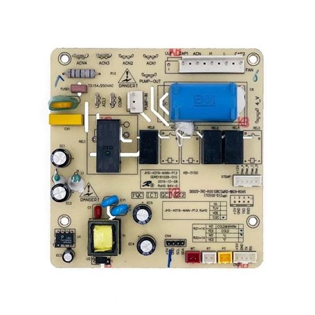 Circuit imprimé de commande for climatiseur portable A012A JHS-A019-MAIN-P13 GDRD161028-01G. Pièces de climatiseur