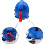 Casque de sablage Casque de sablage à alimentation en air sécurisée avec protection des épaules Cagoule de protection pour le sa