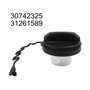 Xuanqingyi Store Fil de câble de couverture de bouchon de réservoir de carburant compatible avec Volvo S40 C30 V50 C70 2006-2012