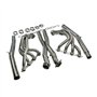 Boshu daili Store Collecteurs d'échappement en Acier Inoxydable et Tuyau X for 05-13 compatibles avec Chevy Compatible avec Corv