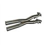 Boshu daili Store Collecteurs d'échappement en Acier Inoxydable et Tuyau X for 05-13 compatibles avec Chevy Compatible avec Corv