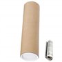 AZIDWERYQ Tubes de Diffusion avec Capuchons d'extrémité en Plastique, Tubes d'expédition de 16 x 2 Pouces, Porte-Affiche Robuste