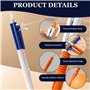 3pcs Mini Pistolet à Eau, 2 en 1 stylos à Bille rétractables avec Une Fonction drôle de pulvérisation d'eau, Jouets en Plastique