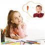 3pcs Mini Pistolet à Eau, 2 en 1 stylos à Bille rétractables avec Une Fonction drôle de pulvérisation d'eau, Jouets en Plastique